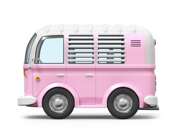 Van复古卡通一面图片下载