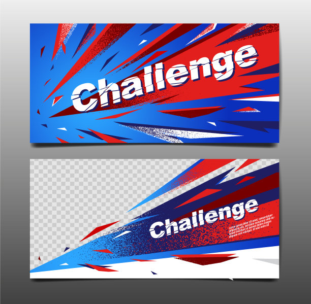 挑战布局模板设计抽象图片下载