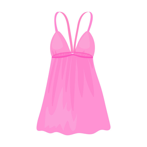 Peignoir icon卡通图标孤立图片下载