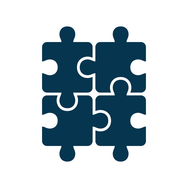 拼图-拼图图标设计模板图片下载