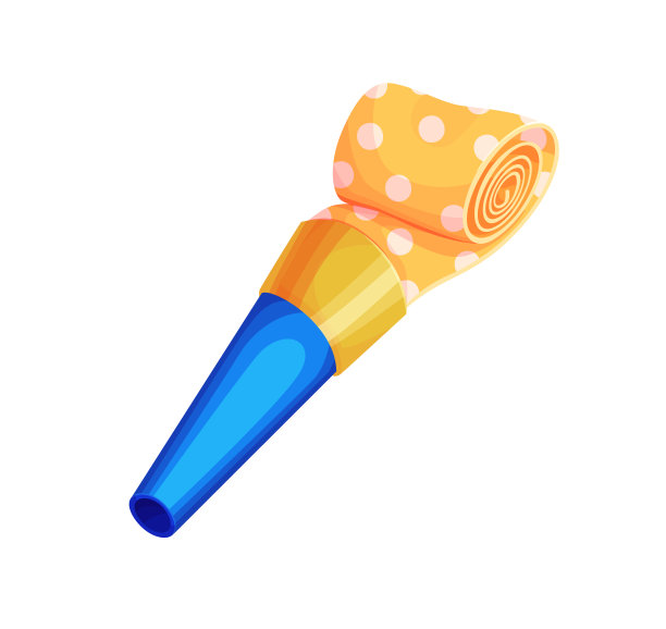 生日晚会吹口哨图片下载