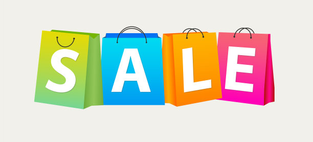 销售购物袋概念图片下载