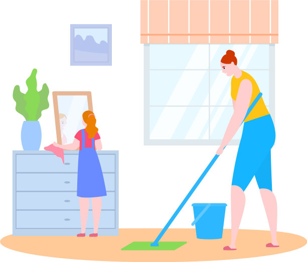 母亲与女儿相处的时间图片下载