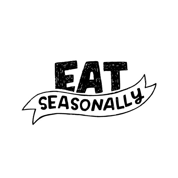 吃时令手刻字题字图片下载