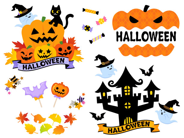 万圣节插图集图片下载