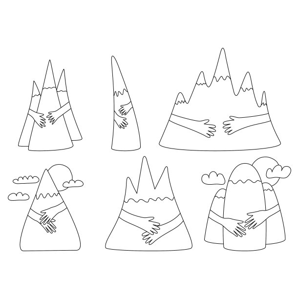 山抱行图片下载