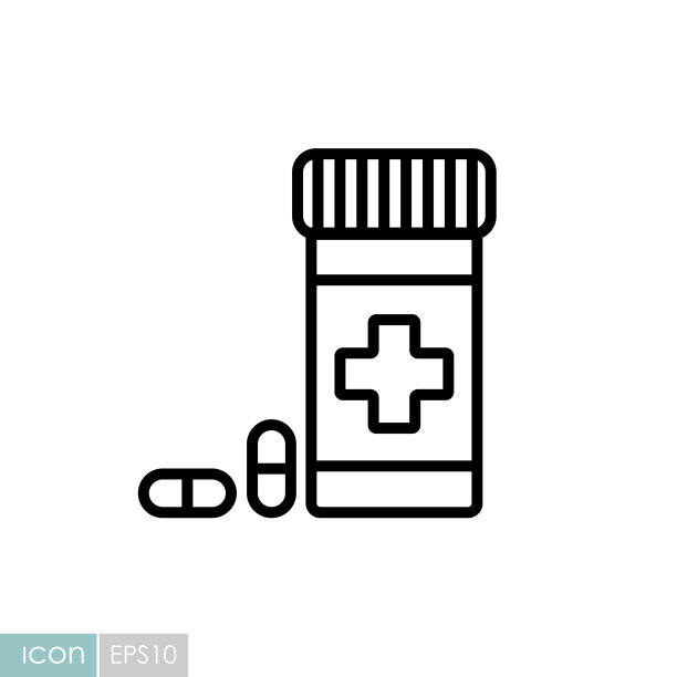 宠物药盒图标，宠物标志图片下载