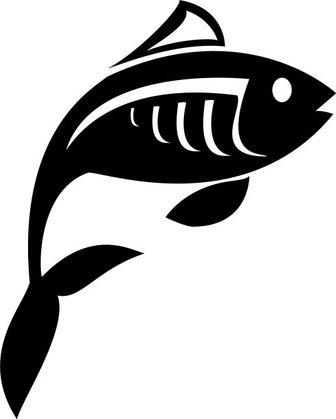 鲜鱼标志设计图片下载