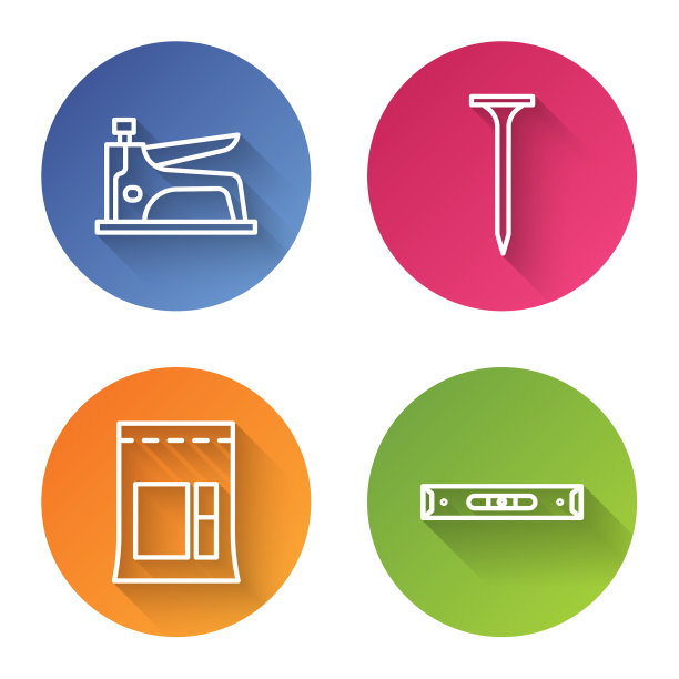 订线施工钉金属钉图片下载