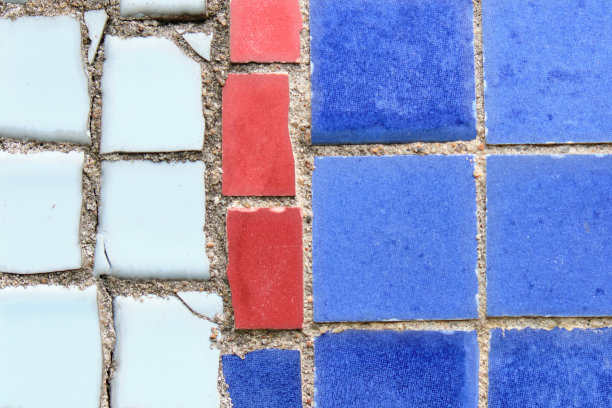 抽象的背景从一块块瓷砖在马赛克图片下载