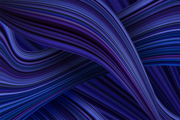 带有彩色形状的抽象横幅。流畅的波浪线。图片下载