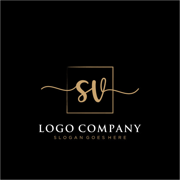 带有矩形的Sv初始手写标识图片下载