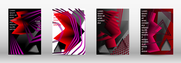 时髦的封面设计图片下载