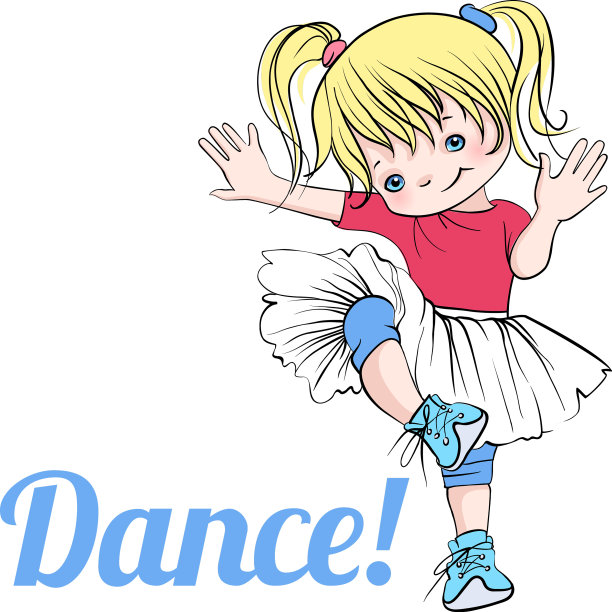 女孩跳舞图片下载