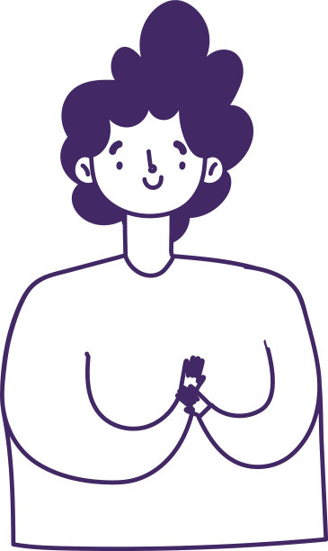 年轻人卡通人物孤立的图标上白色图片下载