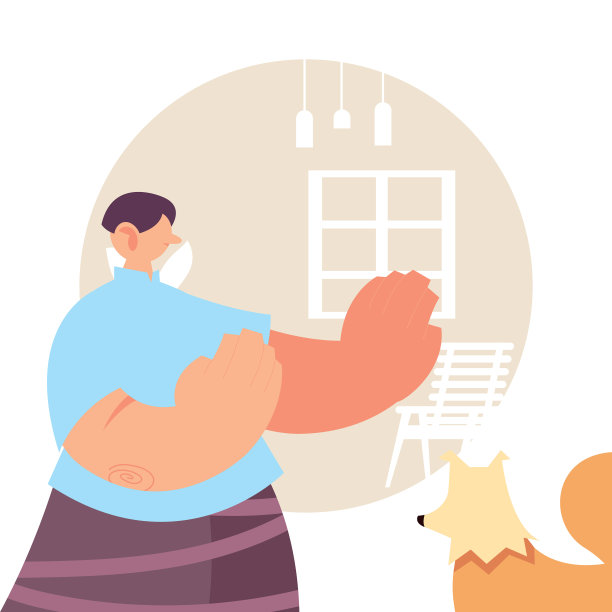 人与宠物在冠状病毒预防中的作用图片下载