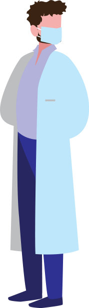 戴口罩的职业男子图片下载