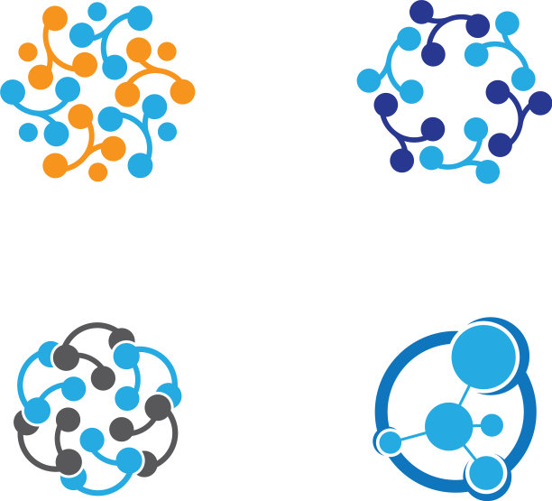 分子标志模板图标图片下载