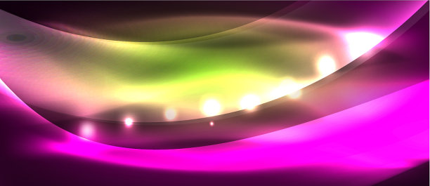 抽象背景光亮设计霓虹波图片下载