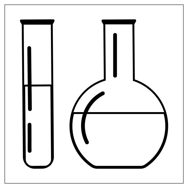 带轮廓的实验仪器图片下载
