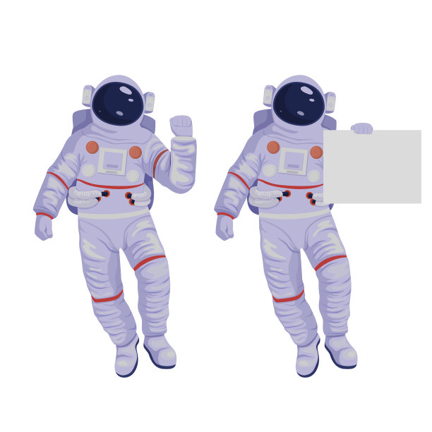 宇航员拿着空白的海报空间图片下载