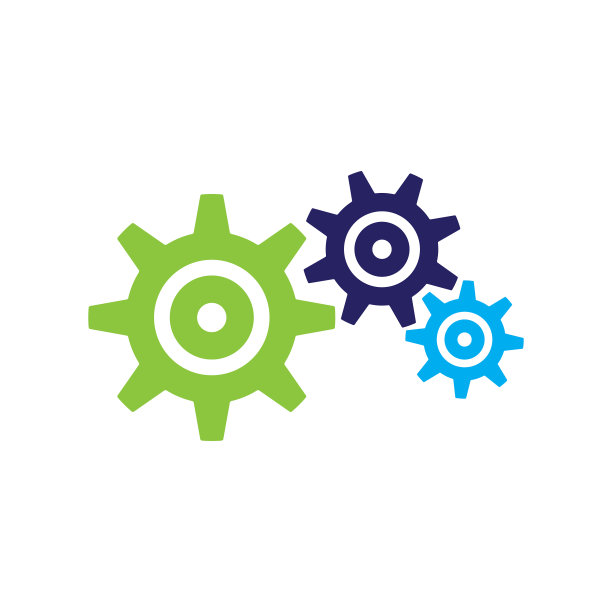 齿轮模板图标图片下载