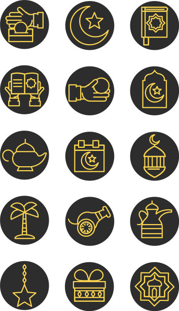 开斋节是穆巴拉克伊斯兰宗教的庆祝活动图片下载