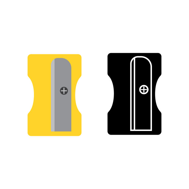 卷笔刀上的白色底料图片下载