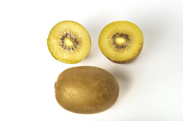 白色背景上的几维金图片下载