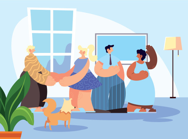 人们和宠物在家里图片下载