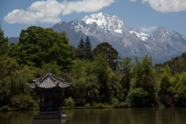 中国云南丽江文物村图片下载