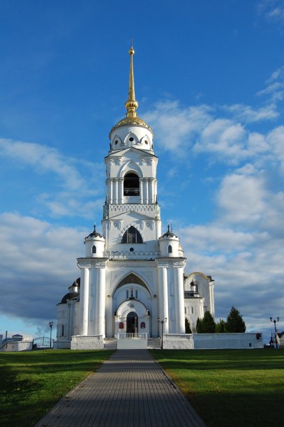 位于弗拉迪米市的圣母升天大教堂图片下载