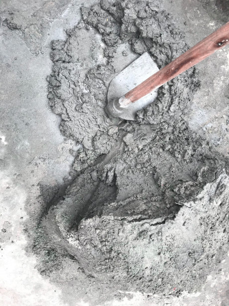 建筑用水泥和沙子的混合物图片下载