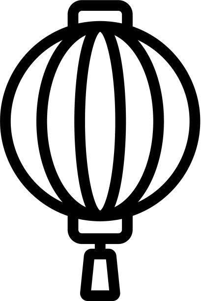 佛教花灯节日图标提纲图片下载