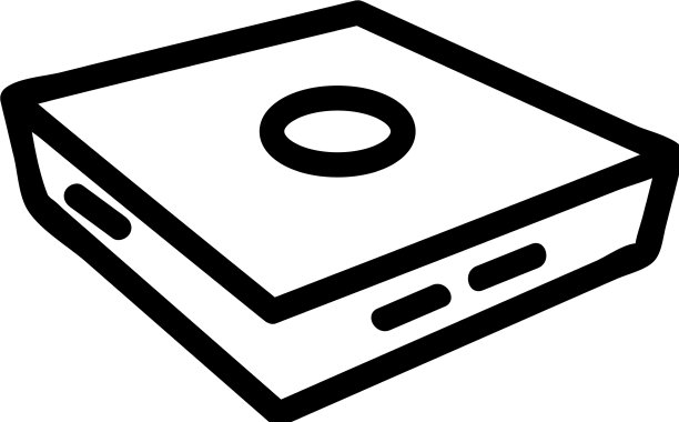 录像机图标轮廓图片下载