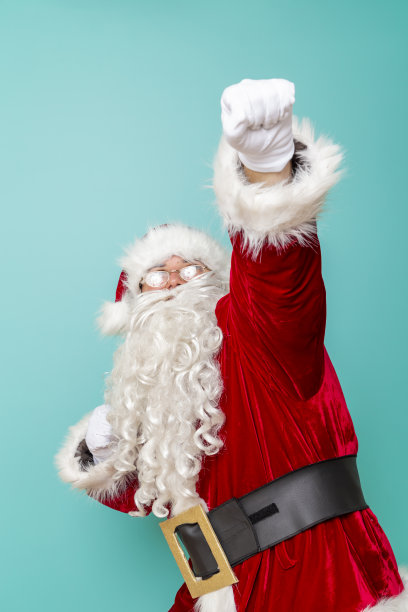 圣诞老人跳舞图片下载