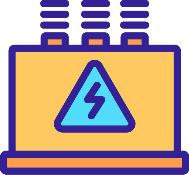 主配电板图标轮廓图片下载