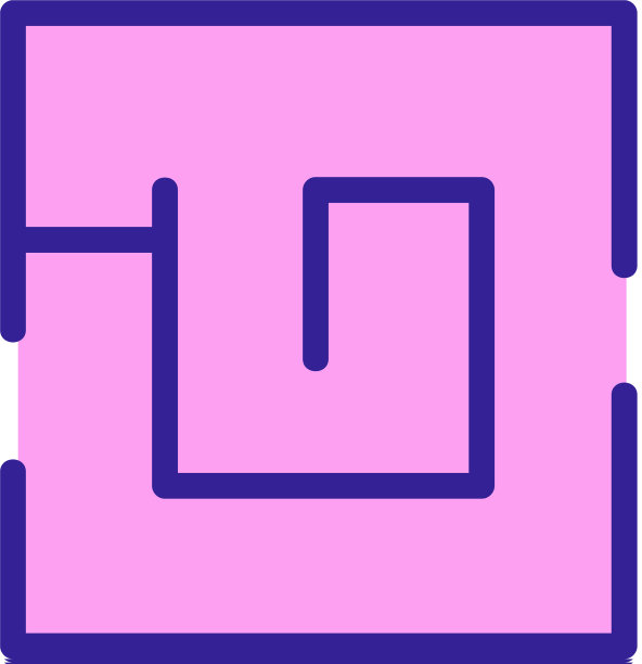 迷宫图标大纲图片下载