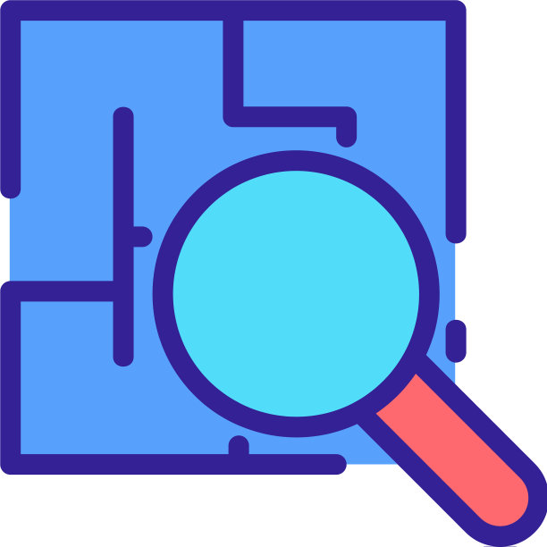 在迷宫图标大纲中搜索解决方案图片下载