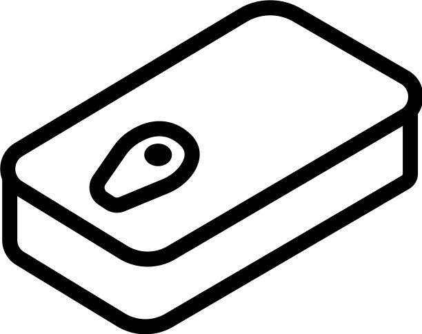 可以正方形图标的轮廓图片下载