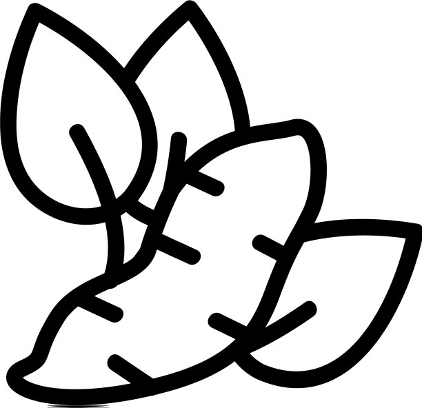 红薯用嫩叶标志发芽图片下载