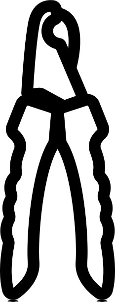 剪枝剪图标轮廓图片下载