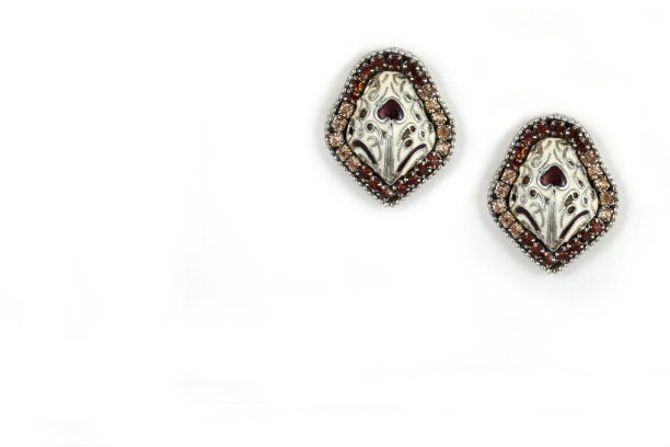 印度芒格经，黄金钻石和黑珍珠芒格经珠宝图片下载