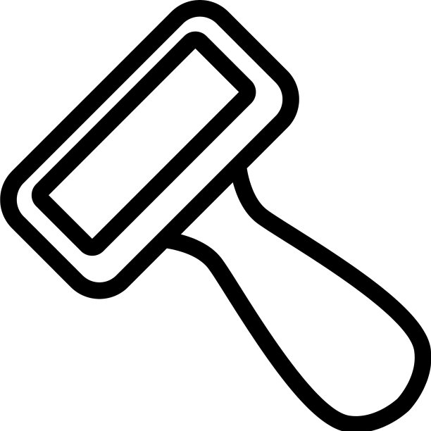 梳妆凳图标轮廓图片下载