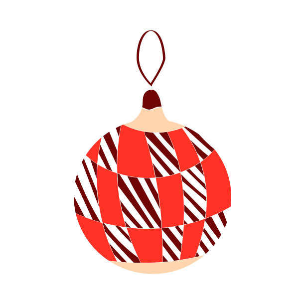 圣诞明亮的气球。图片下载