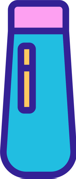 瓶中液体有指示图标图片下载