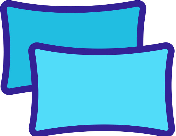 睡眠枕头图标轮廓图片下载