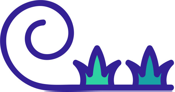 多侧面灌木草图标轮廓图片下载