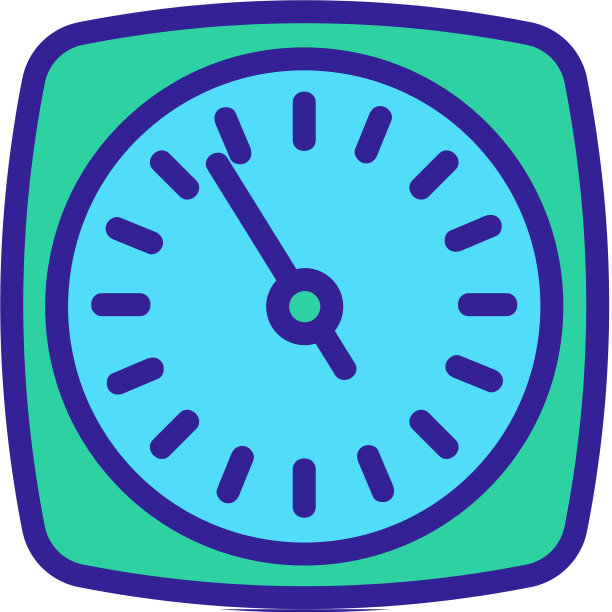 第二个计数器图标轮廓图片下载