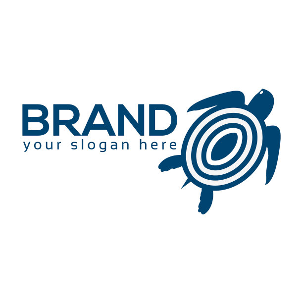 目标龟标志平面设计图片下载